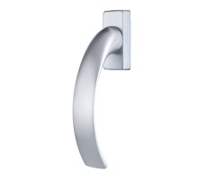 Оконная ручка Extreza CASCATA-HW-F05 (CASCATA 140) матовый хром