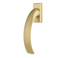 Оконная ручка Extreza CASCATA-HW-F02 (CASCATA 140) матовая латунь