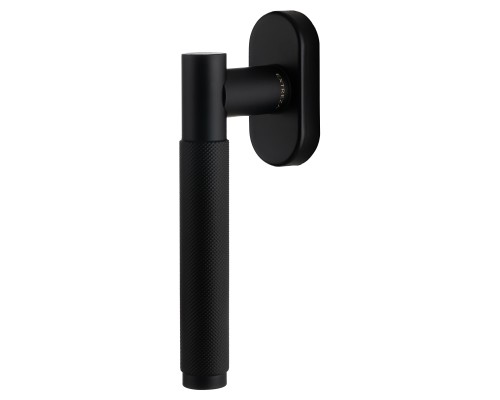 Ручка оконная Extreza Classic TUBA 126 HW черный матовый F22