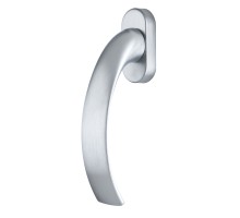 Оконная ручка Extreza CASCATA-HW-CLASSIC-F05 (CASCATA 140) матовый хром