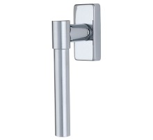 Ручка оконная Extreza Hi-Tech NUVO (Нуво) 125 HW матовый хром / хром F05/F04