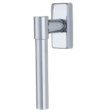 Ручка оконная Extreza Hi-Tech NUVO (Нуво) 125 HW матовый хром / хром F05/F04