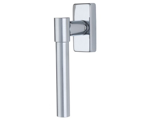 Ручка оконная Extreza Hi-Tech NUVO (Нуво) 125 HW матовый хром / хром F05/F04