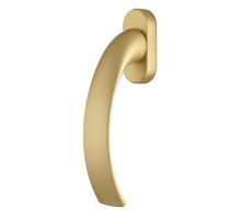 Оконная ручка Extreza CASCATA-HW-CLASSIC-F02 (CASCATA 140) матовая латунь