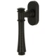 Ручка оконная Extreza PIERO (Пьеро) 326 HW черный матовый F22