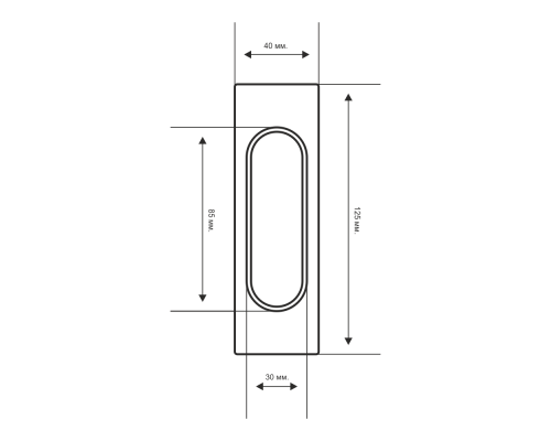 Ручка купе Extreza Hi-Tech P401 белый F25 (пара 2 шт.) Ручка купе Extreza Hi-Tech P401 белый F25 (пара 2 шт.)