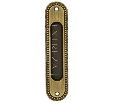 Ручка дверная для раздвижных дверей Extreza P603 матовая бронза F03