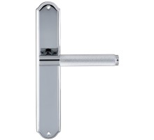 Дверная ручка на планке Extreza Classic TUBA 126 PL01 полированный хром F04