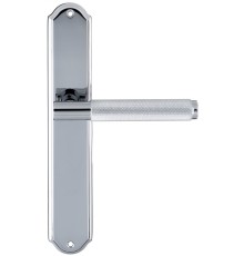 Дверная ручка на планке Extreza Classic TUBA 126 PL01 полированный хром F04