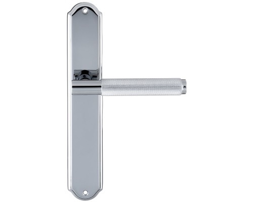 Дверная ручка на планке Extreza Classic TUBA 126 PL01 полированный хром F04