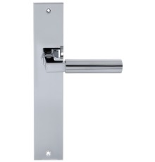 Дверная ручка на планке Extreza STEM-PL11-F04 (STEM 135) полированный хром