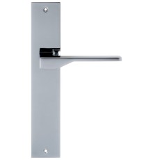 Дверная ручка на планке Extreza Hi-Tech ADONA 122 PL11 полированный хром F04