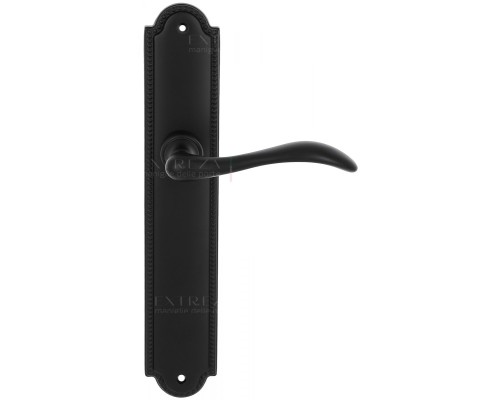 Дверная ручка на планке Extreza AGATA-PL03-F22 (AGATA 310) черный матовый Дверная ручка на планке Extreza AGATA-PL03-F22 (AGATA 310) черный матовый