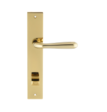 Дверная ручка на планке Extreza Hi-Tech ALDO 331 PL13-WC-96 полированная латунь F06 PVD