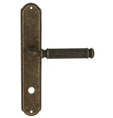 Дверная ручка на планке Extreza BENITO-PL01-WC96-F23 (BENITO 307) античная бронза