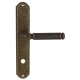 Дверная ручка на планке Extreza BENITO-PL01-WC96-F23 (BENITO 307) античная бронза