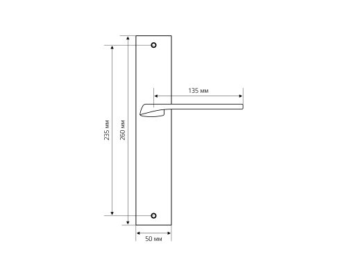 Дверная ручка на планке Extreza ERICA-PL11-WC-96-F04 (ERICA 119) полированный хром Дверная ручка на планке Extreza ERICA-PL11-WC-96-F04 (ERICA 119) полированный хром