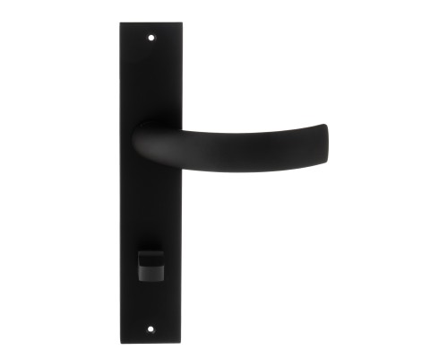 Дверная ручка на планке Extreza CASCATA-PL11-WC-96-F22 (CASCATA 140) черный