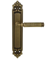 Дверная ручка на планке Extreza BENITO-PL02-F03 (BENITO 307) матовая бронза