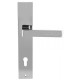 Дверная ручка на планке Extreza ENZO-PL11-CYL85-F04 (ENZO 117) полированный хром