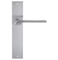 Дверная ручка на планке Extreza ERICA-PL11-F05 (ERICA 119) матовый хром