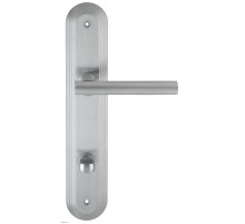 Дверная ручка на планке Extreza PIVOT 132 PL05-WC-96 матовый хром F05