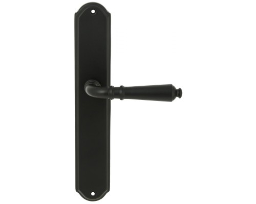 Дверная ручка на планке Extreza Classic PETRA 304 PL01 черный матовый F22 Дверная ручка на планке Extreza Classic PETRA 304 PL01 черный матовый F22