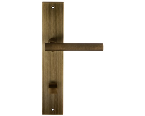 Дверная ручка на планке Extreza Hi-Tech PIVOT 132 PL11-WC-96 матовая бронза F03 Дверная ручка на планке Extreza Hi-Tech PIVOT 132 PL11-WC-96 матовая бронза F03