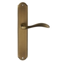 Дверная ручка на планке Extreza FLEXA-PL01-F03 (FLEXA 335) матовая бронза