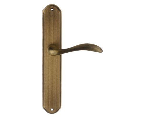 Дверная ручка на планке Extreza FLEXA-PL01-F03 (FLEXA 335) матовая бронза Дверная ручка на планке Extreza FLEXA-PL01-F03 (FLEXA 335) матовая бронза