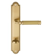 Дверная ручка на планке Extreza BENITO-PL03-WC-96-F07 (BENITO 307) матовая латунь глянец