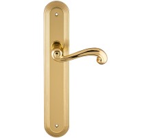 Дверная ручка на планке Extreza BERTA-PL05-F01 (BERTA 312) полированная латунь