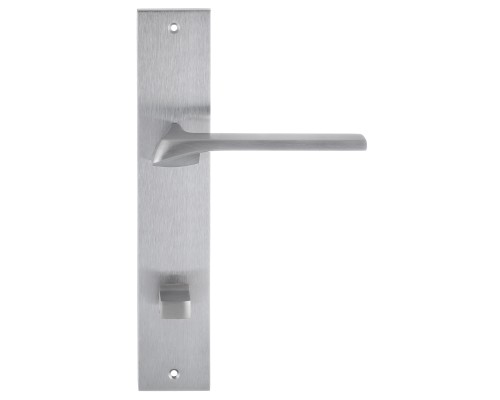 Дверная ручка на планке Extreza ERICA-PL11-WC-96-F05 (ERICA 119) матовый хром Дверная ручка на планке Extreza ERICA-PL11-WC-96-F05 (ERICA 119) матовый хром