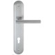Дверная ручка на планке Extreza PIVOT 132 PL05-CYL-85 матовый хром F05
