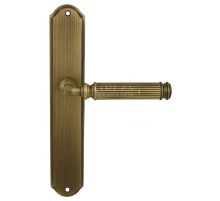 Дверная ручка на планке Extreza BENITO-PL01-F03 (BENITO 307) матовая бронза