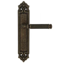 Дверная ручка на планке Extreza BENITO-PL02-F23 (BENITO 307) античная бронза