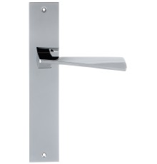 Дверная ручка на планке Extreza Hi-Tech DIA 118 PL11 полированный хром F04