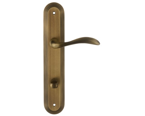 Дверная ручка на планке Extreza FLEXA-PL05-WC-96-F03 (FLEXA 335) матовая бронза Дверная ручка на планке Extreza FLEXA-PL05-WC-96-F03 (FLEXA 335) матовая бронза