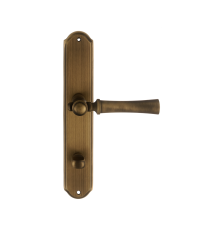 Дверная ручка на планке Extreza DEZI 309 PL01-WC-96-F03 матовая бронза