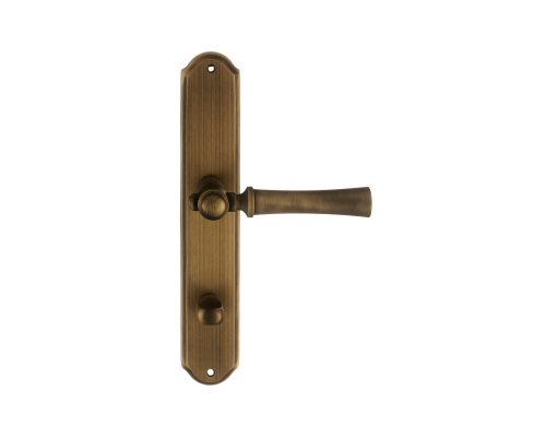 Дверная ручка на планке Extreza DEZI 309 PL01-WC-96-F03 матовая бронза Дверная ручка на планке Extreza DEZI 309 PL01-WC-96-F03 матовая бронза