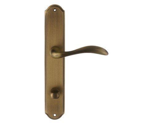 Дверная ручка на планке Extreza FLEXA-PL01-WC-96-F03 (FLEXA 335) матовая бронза Дверная ручка на планке Extreza FLEXA-PL01-WC-96-F03 (FLEXA 335) матовая бронза