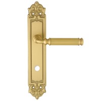 Дверная ручка на планке Extreza BENITO-PL02-WC96-F02 (BENITO 307) матовая латунь