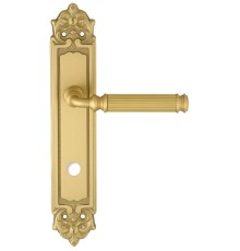 Дверная ручка на планке Extreza BENITO-PL02-WC96-F02 (BENITO 307) матовая латунь