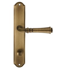 Дверная ручка на планке Extreza CANNA 327 PL01-WC-96 матовая бронза F03