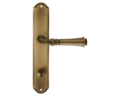 Дверная ручка на планке Extreza CANNA 327 PL01-WC-96 матовая бронза F03 Дверная ручка на планке Extreza CANNA 327 PL01-WC-96 матовая бронза F03