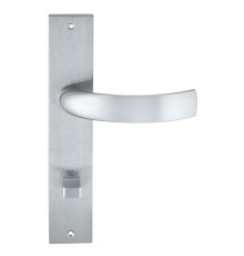 Дверная ручка на планке Extreza CASCATA-PL11-WC-96-F05 (CASCATA 140) матовый хром