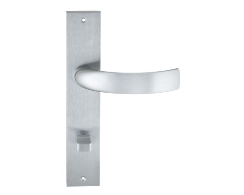 Дверная ручка на планке Extreza CASCATA-PL11-WC-96-F05 (CASCATA 140) матовый хром