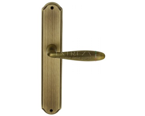 Дверная ручка Extreza VIGO (Виго) 324 на планке PL01 матовая бронза F03