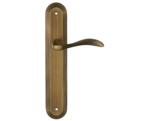 Дверная ручка на планке Extreza FLEXA-PL05-F03 (FLEXA 335) матовая бронза Дверная ручка на планке Extreza FLEXA-PL05-F03 (FLEXA 335) матовая бронза