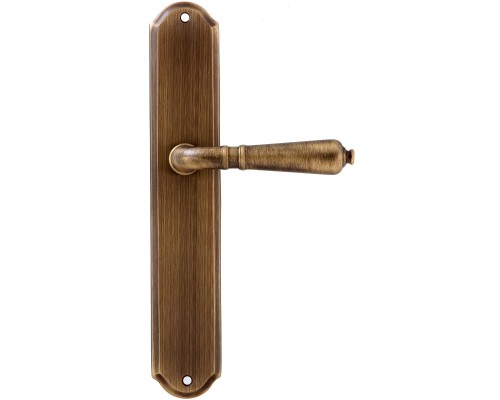 Дверная ручка на планке Extreza Classic PETRA 304 PL01 матовая бронза F03 Дверная ручка на планке Extreza Classic PETRA 304 PL01 матовая бронза F03